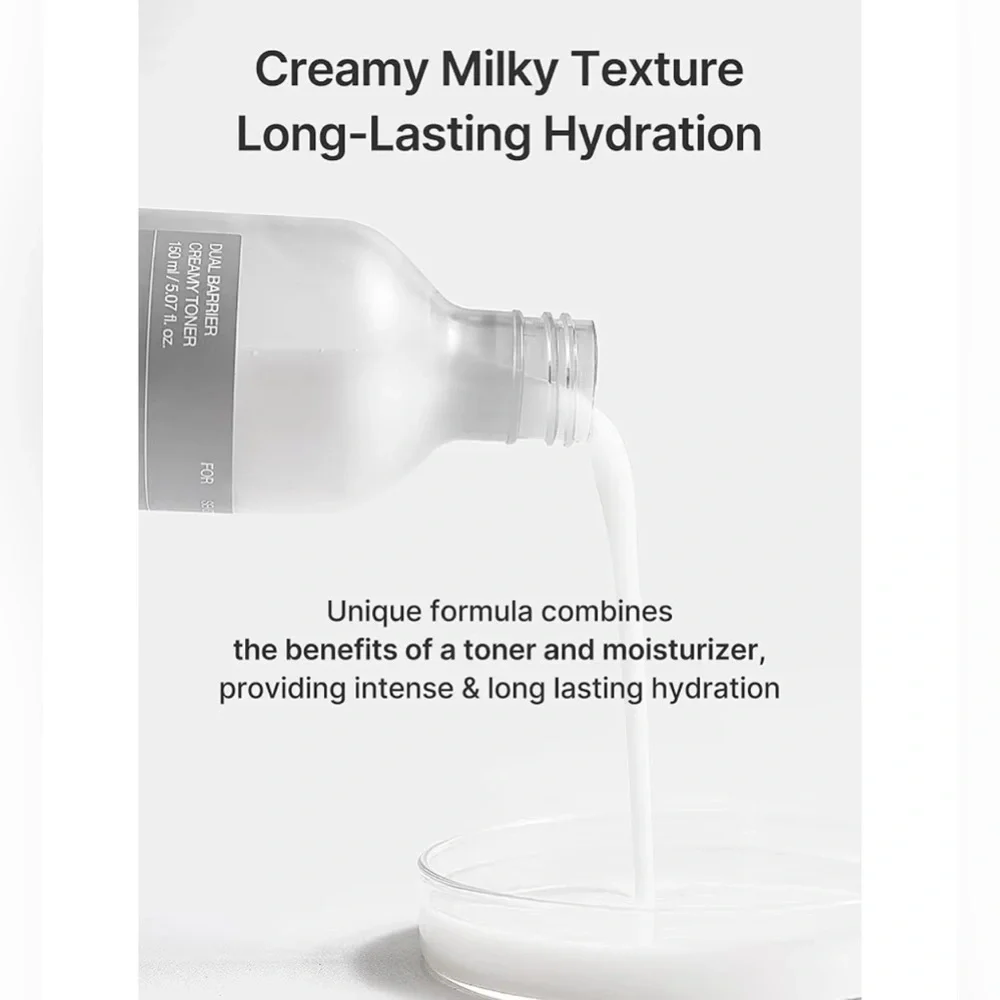 NIB Celimax Dual Barrier Creamy Toner 150ml - Picture 3 of 6